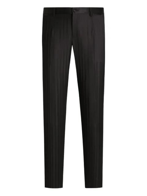 striped-pattern trousers by DOLCE&GABBANA