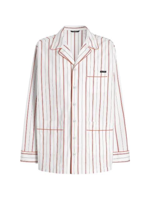 striped pocket shirt by DOLCE&GABBANA