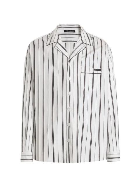 striped pocket shirt by DOLCE&GABBANA
