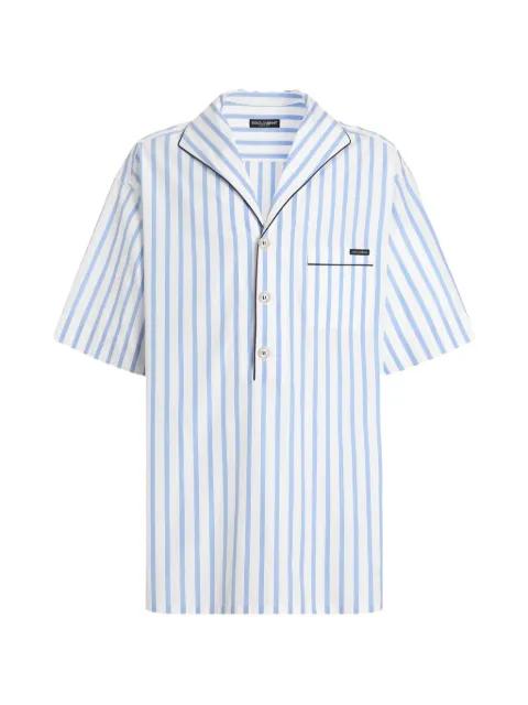 striped pocket shirt by DOLCE&GABBANA