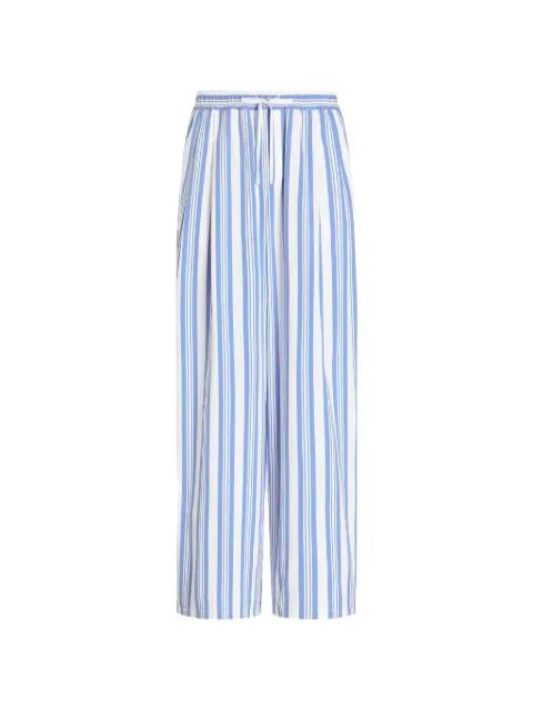 striped poplin vanity trousers by DOLCE&GABBANA