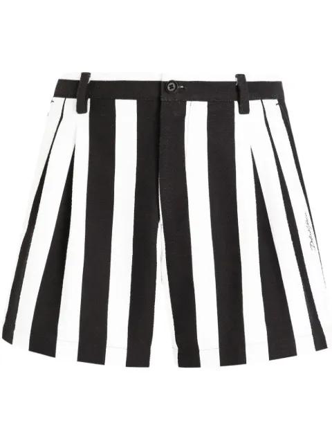 striped shorts by DOLCE&GABBANA