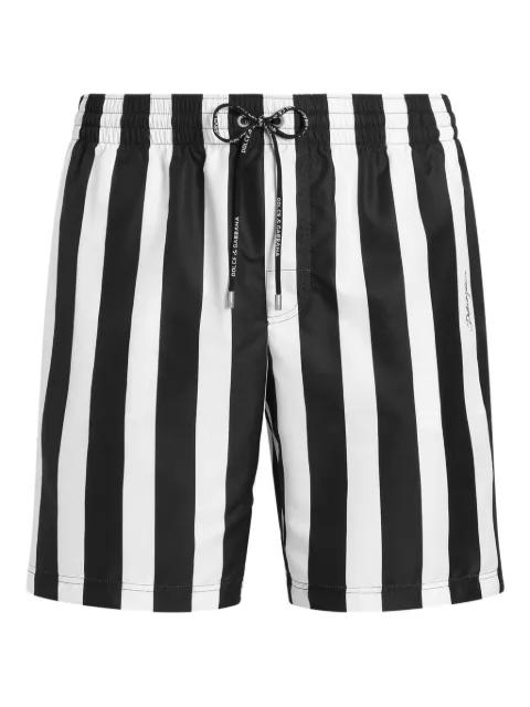 striped swim shorts by DOLCE&GABBANA