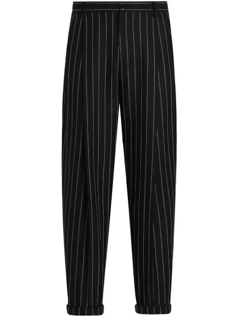 striped tailored pants by DOLCE&GABBANA