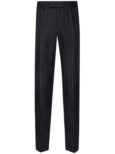 striped tailored trousers by DOLCE&GABBANA