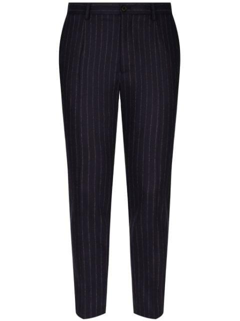striped tailored trousers by DOLCE&GABBANA