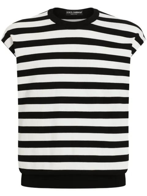 striped vest by DOLCE&GABBANA