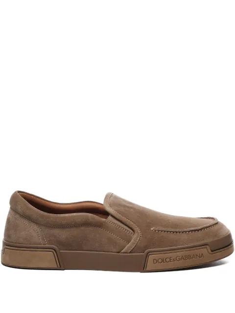 suede slip-on sneakers by DOLCE&GABBANA
