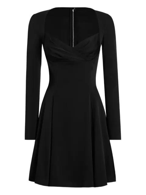 sweetheart-neckline flared dress by DOLCE&GABBANA