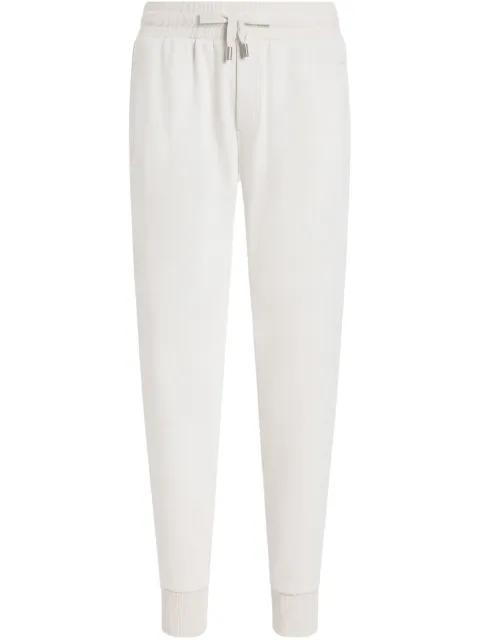 tag jersey track pants by DOLCE&GABBANA