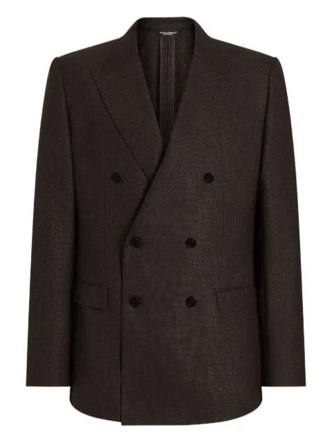 taormina double-breasted blazer by DOLCE&GABBANA
