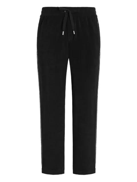 terry-cloth track pants by DOLCE&GABBANA