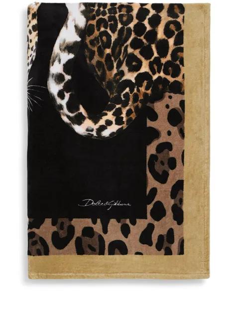 terry cotton beach towel by DOLCE&GABBANA