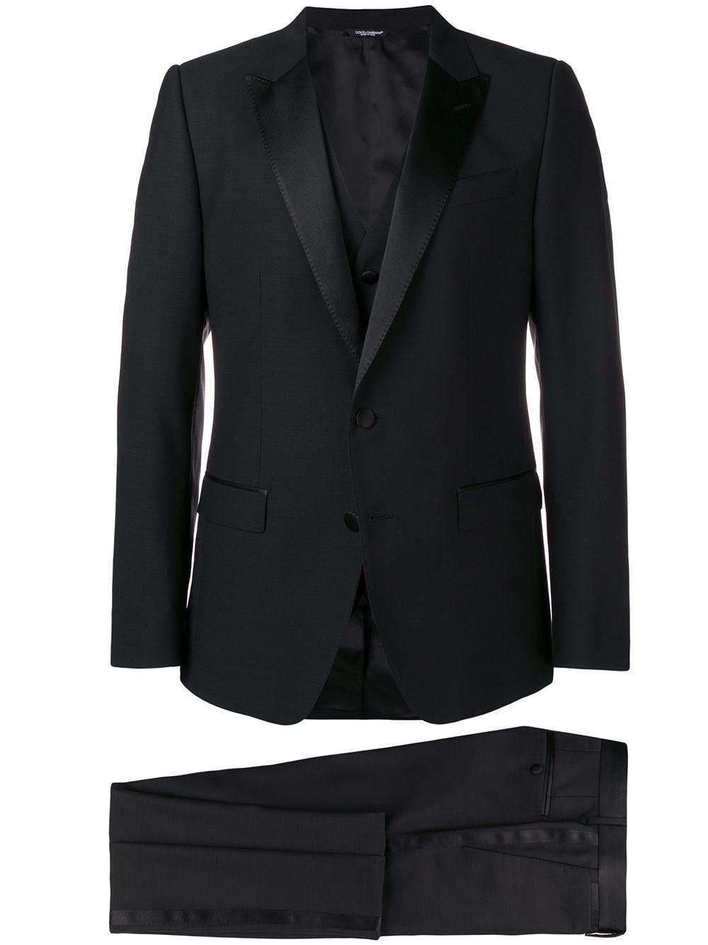 three-piece dinner suit by DOLCE&GABBANA