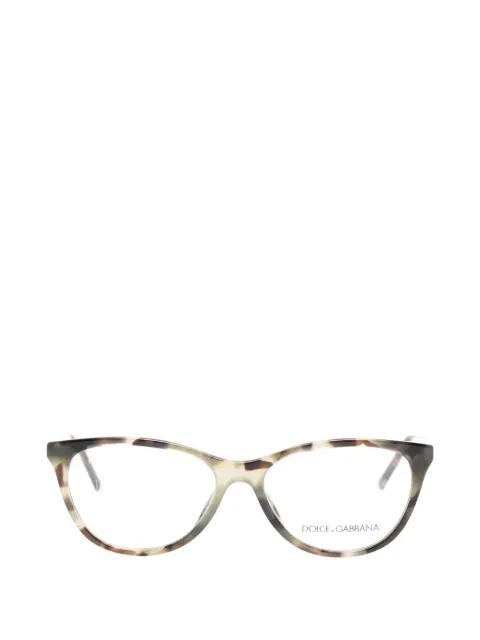 tortoiseshell-effect glasses by DOLCE&GABBANA