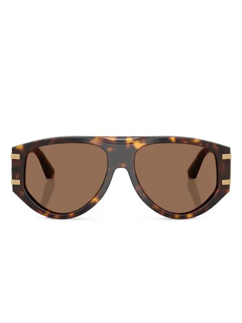 tortoiseshell-effect sunglasses by DOLCE&GABBANA