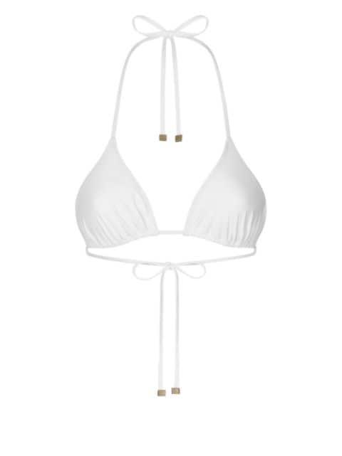 triangle-cup bikini top by DOLCE&GABBANA