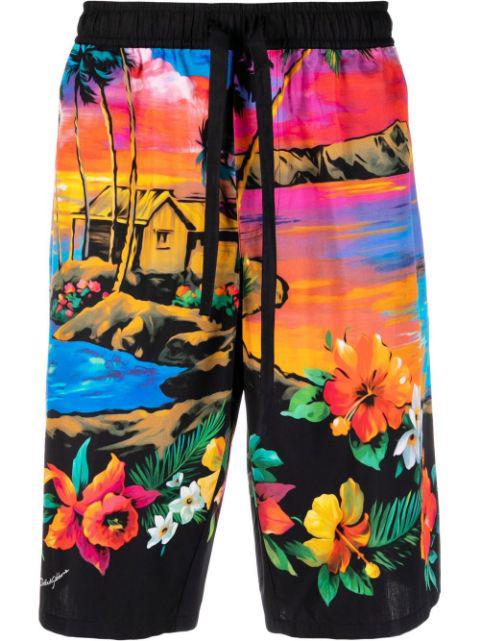 tropical-print Bermuda shorts by DOLCE&GABBANA