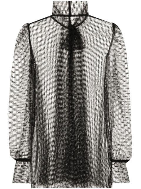 tulle blouse by DOLCE&GABBANA