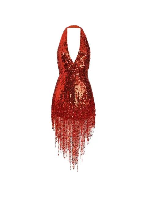 tulle dress with sequin embroidery by DOLCE&GABBANA
