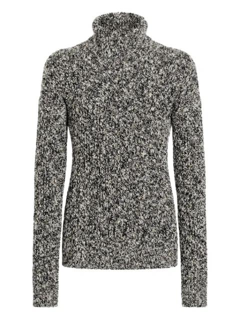 turtleneck marl-knit sweater by DOLCE&GABBANA