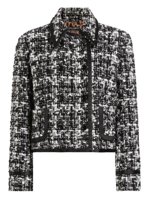 tweed jacket by DOLCE&GABBANA