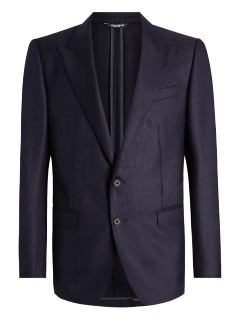 two-button wool blazer by DOLCE&GABBANA