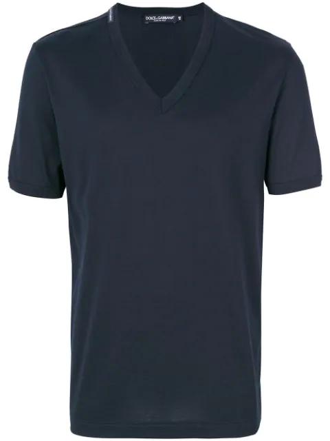 v-neck T-shirt by DOLCE&GABBANA