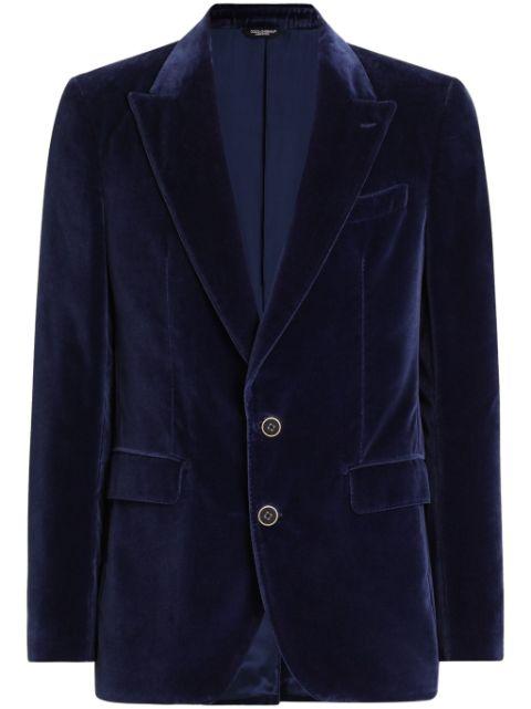 velvet blazer by DOLCE&GABBANA