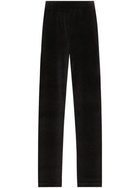 velvet trousers by DOLCE&GABBANA