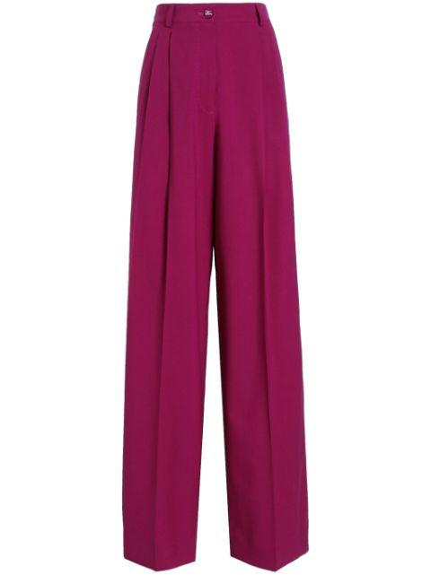 wide-leg trousers by DOLCE&GABBANA