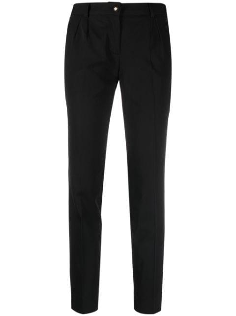 wool-blend trousers by DOLCE&GABBANA