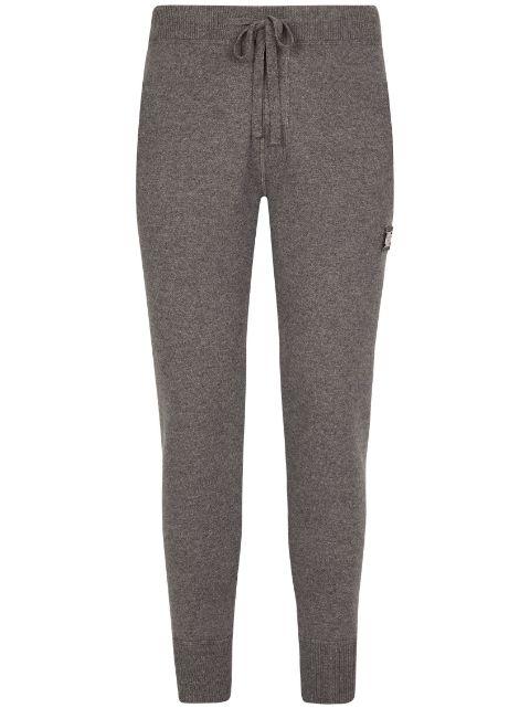 wool-cashmere track pants by DOLCE&GABBANA