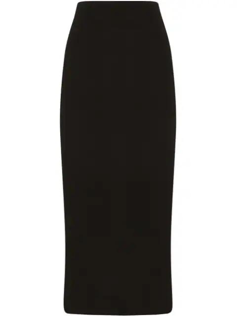 wool pencil skirt by DOLCE&GABBANA