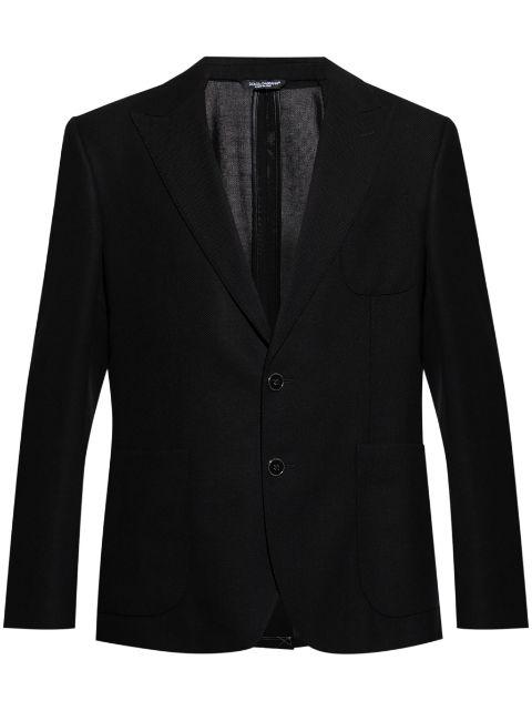 wool single-breasted blazer by DOLCE&GABBANA