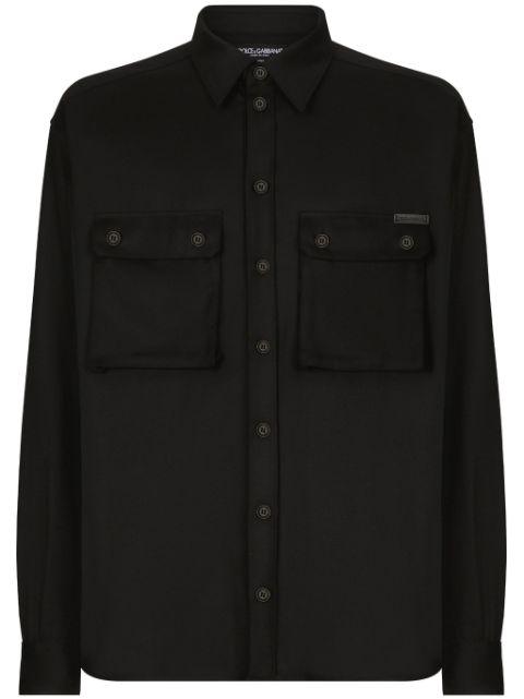 woolen shirt by DOLCE&GABBANA