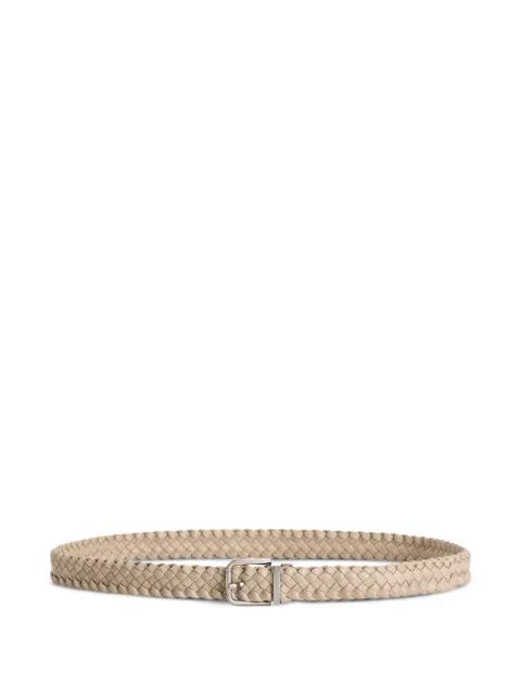 woven leather belt by DOLCE&GABBANA