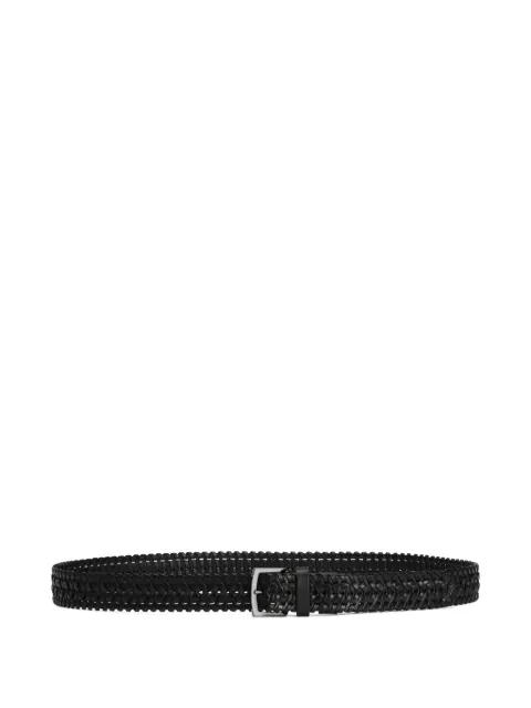 woven leather belt by DOLCE&GABBANA