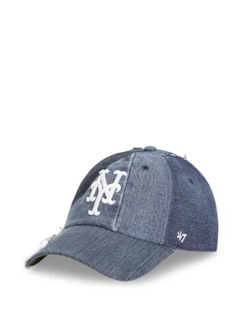 x ’47 New York Mets denim patchwork baseball cap by DOLCE&GABBANA
