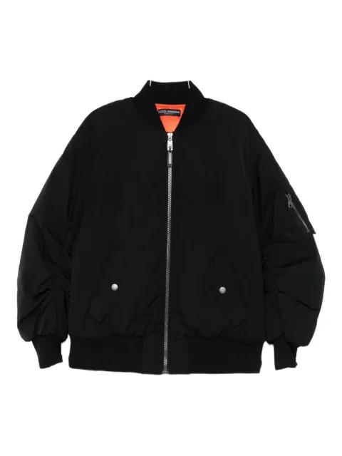 zip-fastening bomber jacket by DOLCE&GABBANA