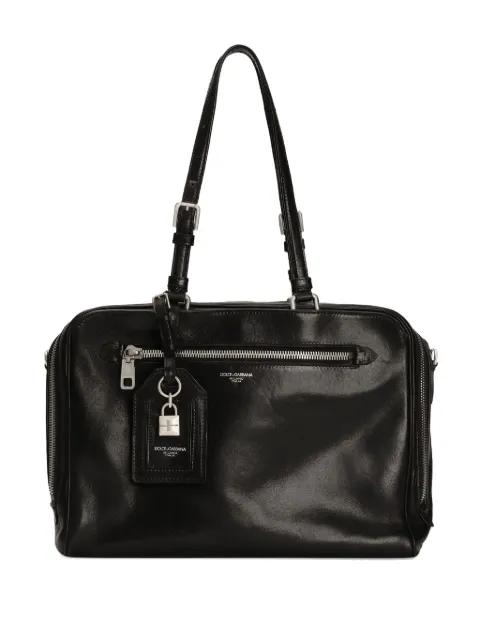 zip-fastening buckle messenger bag by DOLCE&GABBANA