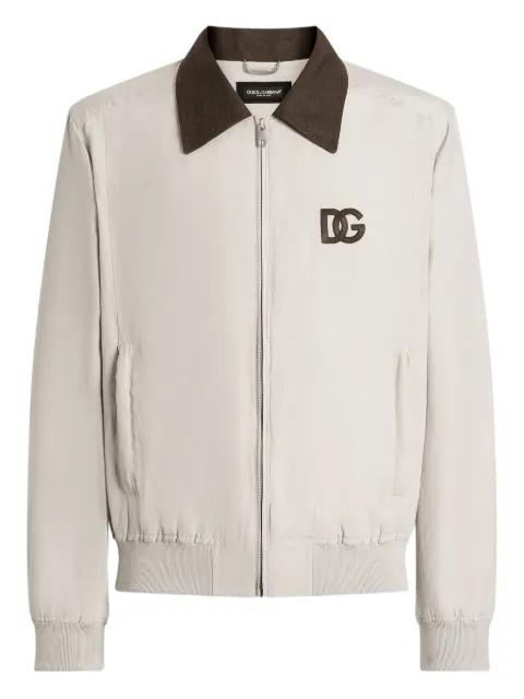 zip-up bomber jacket by DOLCE&GABBANA