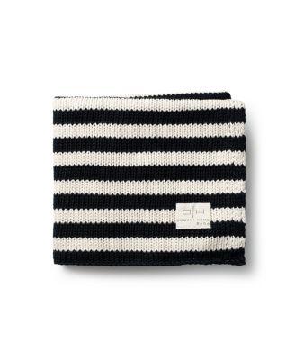 Iconic Stripe Knit Baby Blanket by DOMANI HOME