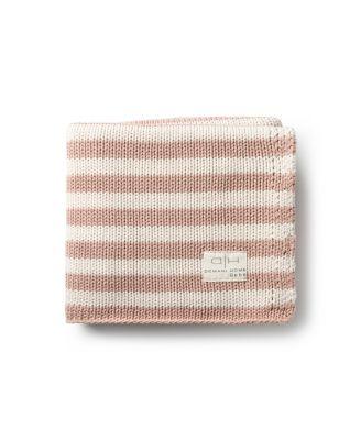 Unisex Iconic Stripe Knit Blanket by DOMANI HOME