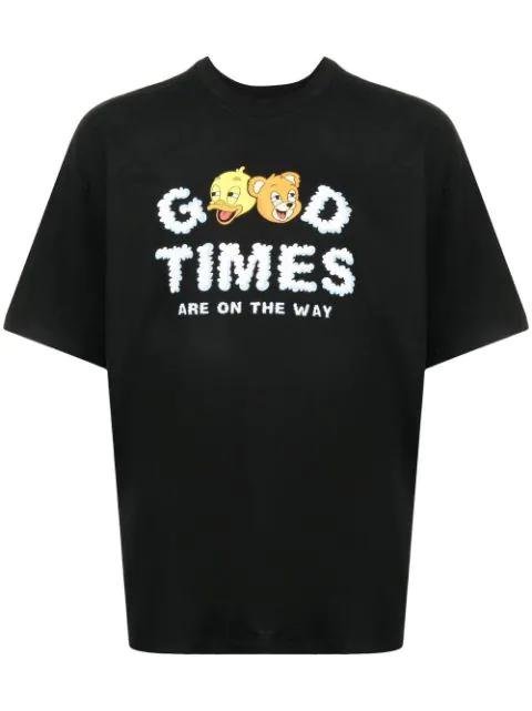 Good Times short-sleeve T-shirt by DOMREBEL