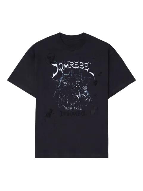 graphic-print t-shirt by DOMREBEL