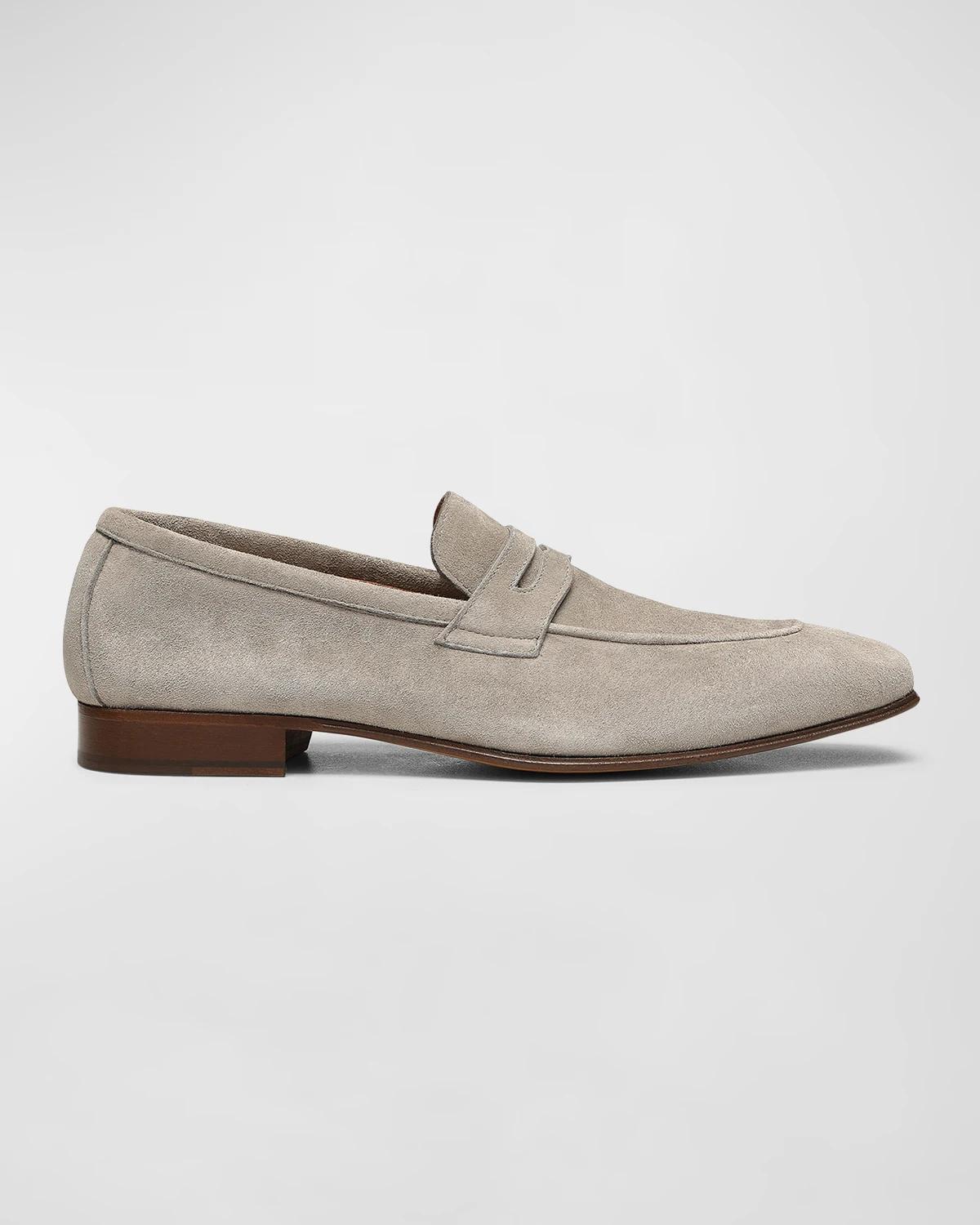 Men's Jayce Suede Penny Loafers by DONALD PLINER