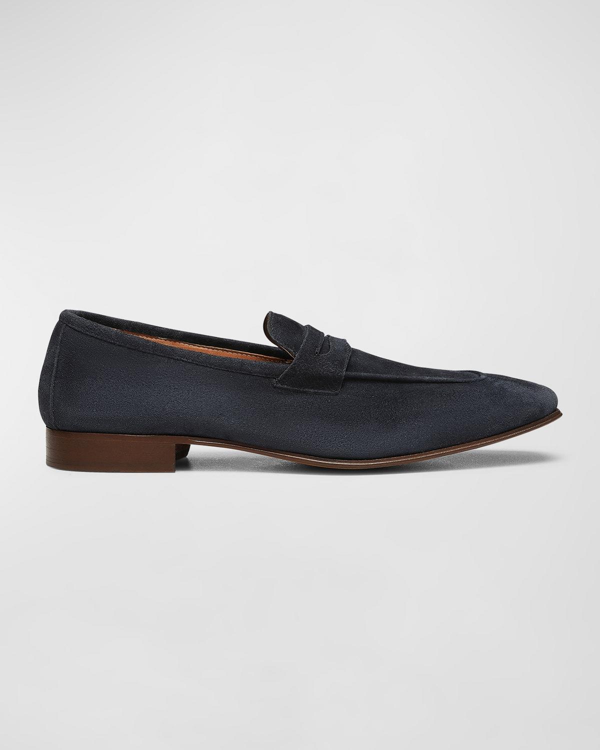 Men's Jayce Suede Penny Loafers by DONALD PLINER