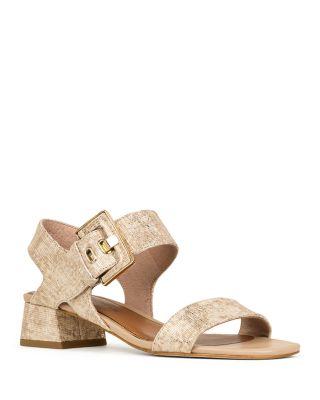 Women's Ankle Strap Slingback High Heel Dress Sandals by DONALD PLINER
