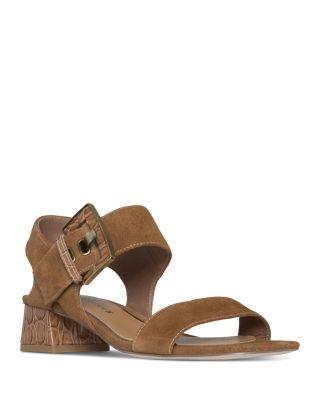 Women's Ankle Strap Slingback High Heel Dress Sandals by DONALD PLINER